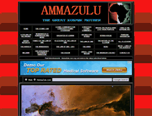 Tablet Screenshot of ammazulu.com